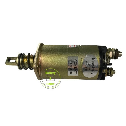 ออโตเมติกไดสตาร์ท-อีซูซุ195แรง-นิกโก้-starter-solenoid-isuzu-195-nikko-sy191-sa191-24v