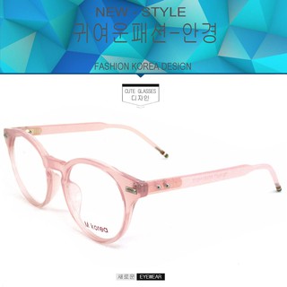 Fashion แว่นตากรองแสงสีฟ้า รุ่น M korea 404 สีชมพู ถนอมสายตา (กรองแสงคอม กรองแสงมือถือ) New Optical filter
