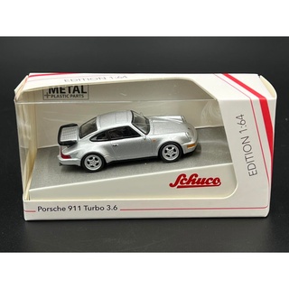 Tarmac Works  x schuco Porsche 911 (964) silver