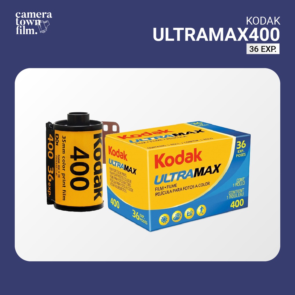 ภาพหน้าปกสินค้าฟิล์มถ่ายรูป KODAK ULTRAMAX 400 36EXP Film จากร้าน cameratownfilm บน Shopee