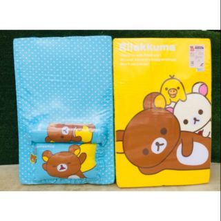 Rilakkuma ชุดที่นอนเด็ก เบาะฟองน้ำ ริลัคคุมะ รุ่น RLK-04A  ขนาด 24 x 36 x 3 นิ้ว