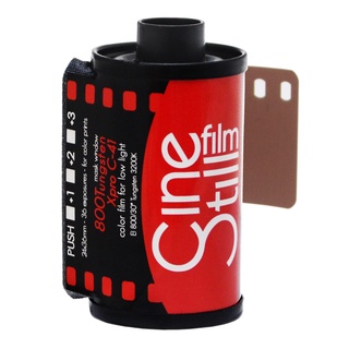 ภาพขนาดย่อของภาพหน้าปกสินค้าฟิล์มสี CineStill 800 Tungsten 35mm 36exp Color Film ฟิล์มถ่ายรูป 35มม. 135 ฟิล์มหนัง ฟิล์ม 800T จากร้าน blkfilm บน Shopee