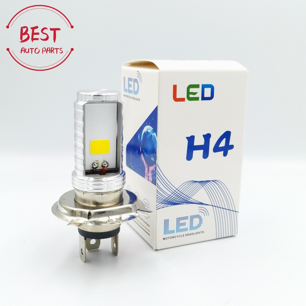 ไฟหน้ารถมอเตอร์ไซค์-led-t19-h4-สีขาว-ac-dc-ใส่ได้กับมอเตอร์ไซค์ได้ทุกรุ่น