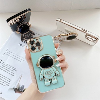 Compatible With Samsung Galaxy A10 A10S A52 A52S A22 A02 A02S M02 A20S A20 A30 A30S A50 A50S 4G 5G เคสซัมซุง สำหรับ Case Cartoon Airman Folding Bracket เคส เคสโทรศัพท์ เคสมือถือ