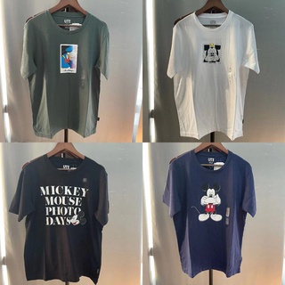 NEW Stock Spot Uniqlo Disney Mickey Mickey MOUSE joint printing T-shirt short-sleeved couples 43963
