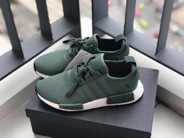 adidas-nmd-สีเขียว-ใครชอบสีนี้พลาดไม่ได้เลยจ้า-มาพร้อมกล่องแบรนด์-พร้อมส่งค่ะ