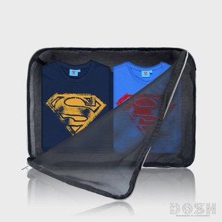 DOSH BAG LUGGAGE CUBE ORGANIZER BATMAN กระเป๋าจัดระเบียบ EBMAB5014-GY