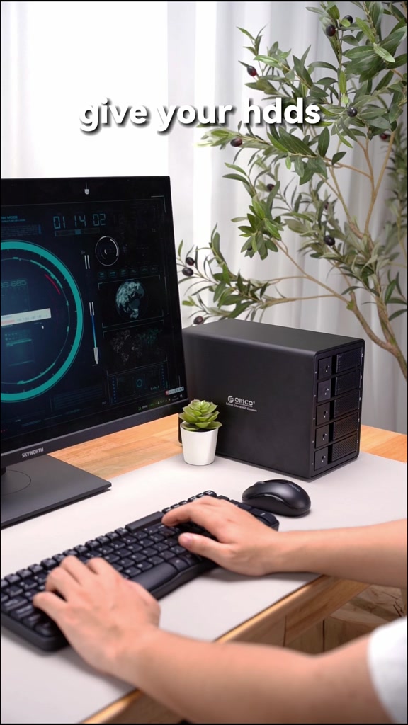 Orico 95 series 5 Bay 3.5 USB3.0 HDD Docking Station พร้อม Raid รองรับ ...