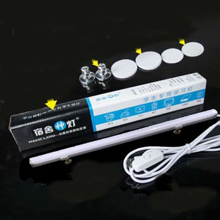 สินค้า โคมไฟอ่านหนังสือ หลอดไฟ LED USB 5V 30CM ใช้ไฟพอร์ต USB สามารถใช้ร่วมกับ Powerbank,Mobile USB Tube (มีปุ่มปรับสีไฟ)