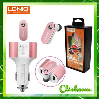 LDNIO Car Charger Bluetooth Headset CM22