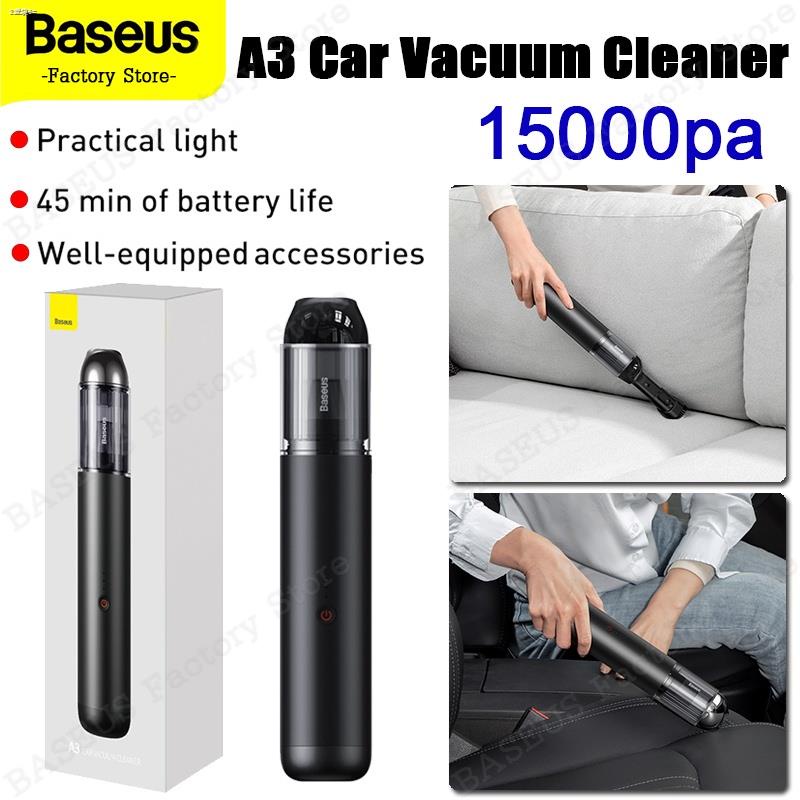 Baseus A3 Car Vacuum Cleaner 15000pa Suction Force Practical Light Wellequipped Accessories