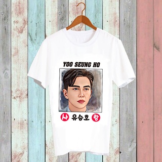 เสื้อยืดดารา Fanmade แฟนเมด คำพูด แฟนคลับ ศิลปินเกาหลี FCB40-37 ยูซึงโฮ Yoo Seung Ho