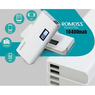 แบตสำรองมือถือขนาด 10400 mAh ROMOSS Sense 4 PH50 10400mAh Fast Charger Power Bank มีจอแสดงผล  (2339)