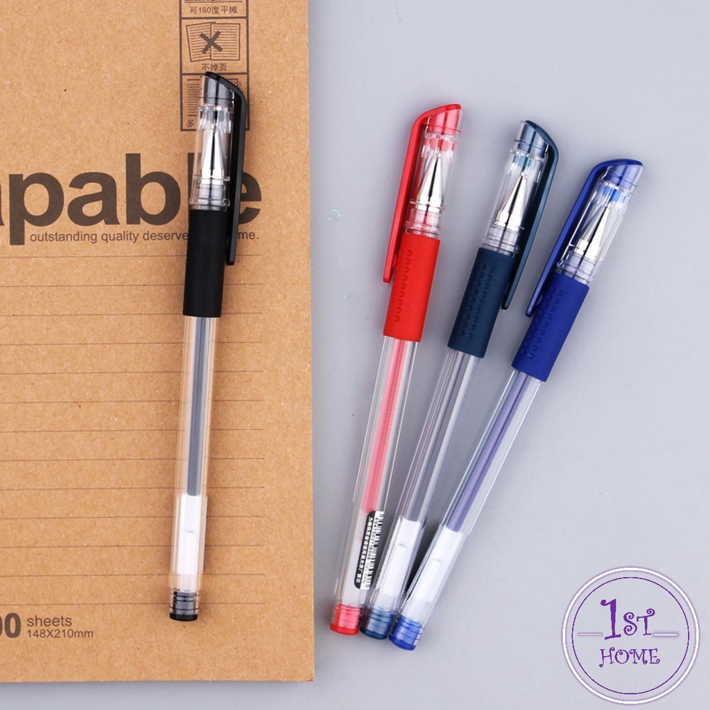ปากกาเจล-คลาสสิค-0-5-มม-แดง-น้ำเงิน-ดำ-gel-pen