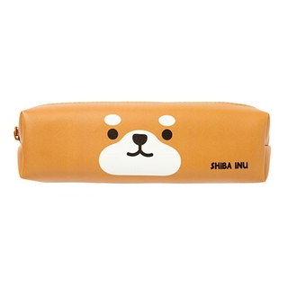 [ARTBOX] From Korea กระเป๋าใส่ดินสอ Brown Shiba Multi Pouch