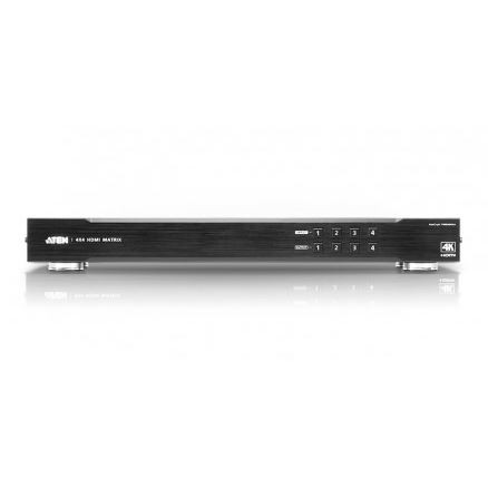 4x4 4K HDMI Matrix Switch – TAA - VM0404HA, ATEN Video