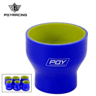 PQY - 2"-3" 51mm-76mm Silicone Hose Straight Reducer Joiner Coupling Blue&amp;yellow PQY-SH02030-QY ท่อซิลิโคน
