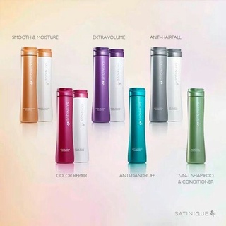 Satinique Shampoo+Conditioner ซาทินิค แชมพูและคอนดิชันเนอร์ครบสูตร ของแท้ช็อปไทย100%