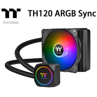 ภาพหน้าปกสินค้าTHERMALTAKE TH120 ARGB Sync liquid cooler with a 120mm  ชุดน้ำปิด 1 ตอน 3y. ที่เกี่ยวข้อง