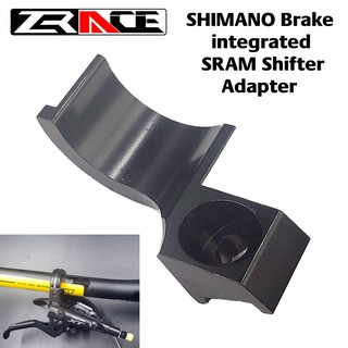 ZRACE SHIMANO Brake integrated SRAM Shifter Adapter,  2 in 1, AL7075, 4.5g