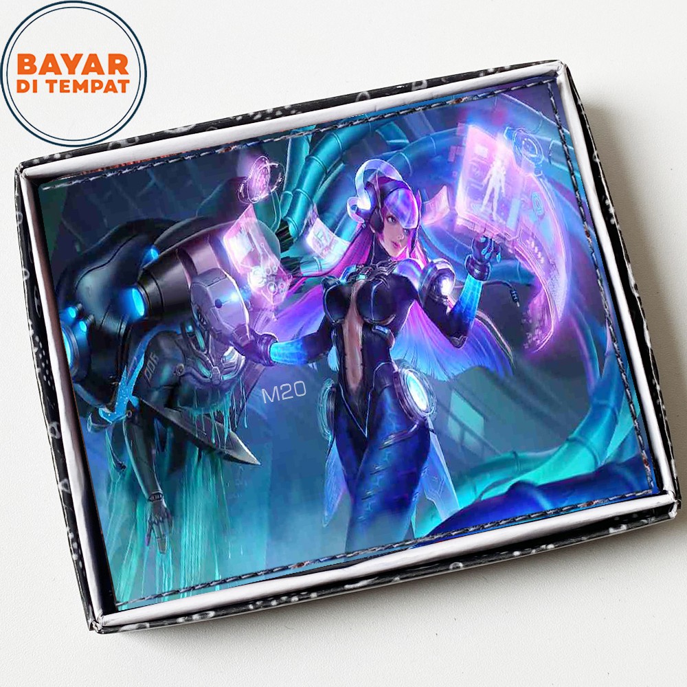 11-11-amp-12-12-กระเป๋าสตางค์หนัง-ใบสั้น-ลายตัวการ์ตูน-mobile-legend-พร้อมกล่องโบนัส-สําหรับผู้ชาย-m20