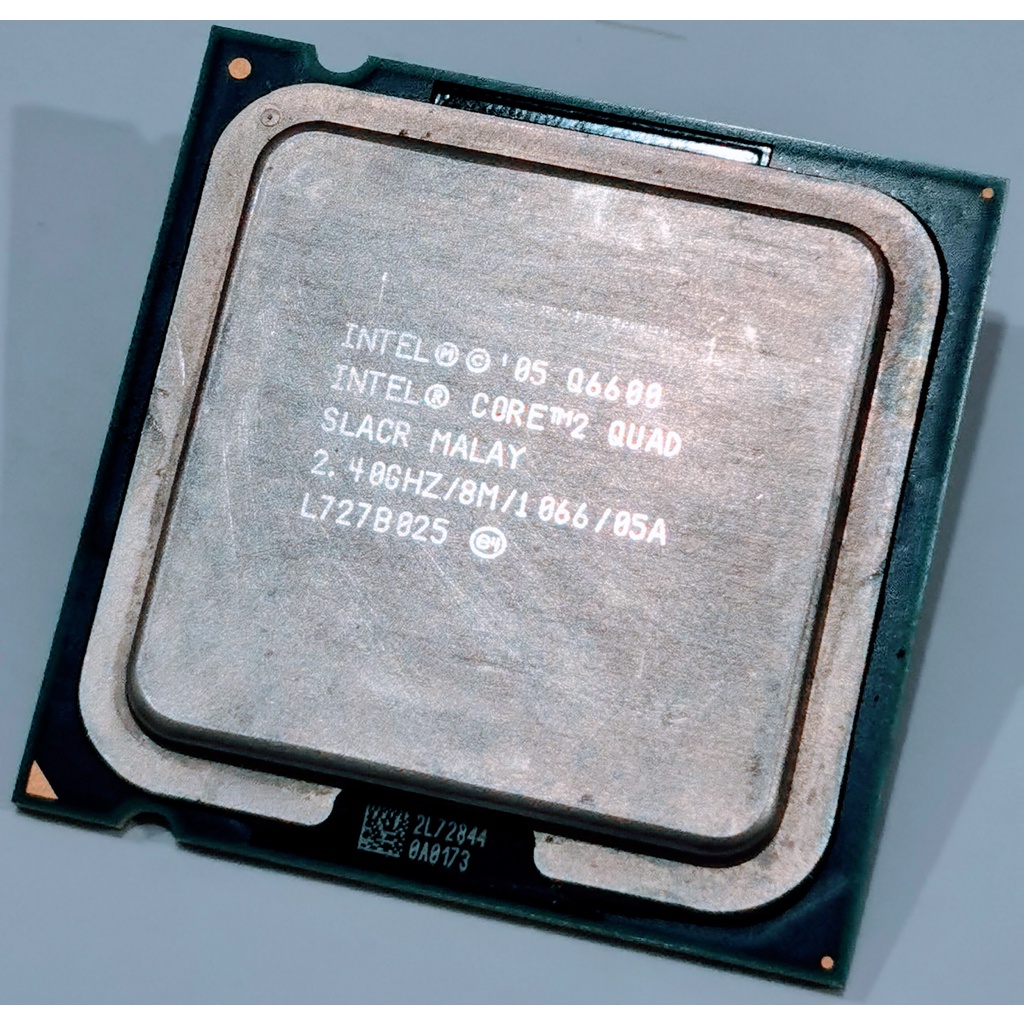Intel Core 2 Quad Q6600 2.40GHz 8M 1066 05A SLACR | Shopee Thailand