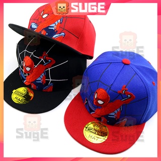 สินค้า 【Suge】หมวกเบสบอล ลายการ์ตูนซูเปอร์ฮีโร่ สไปเดอร์แมน แฟชั่น สําหรับเด็ก 3-10 ปี Topi Budak
