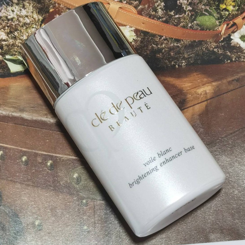 beauty-siam-แท้ทั้งร้าน-แบ่งขายเบสผิวโกลว์-cle-de-peau-brightening-enhancer-base-เบสผิวออร่าฉ่ำวาว