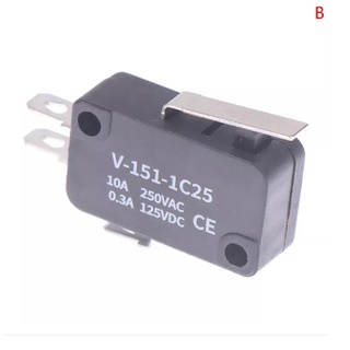 ลิมิต สวิตช์ ไมโครสวิทช์เดินทางสวิทช์จำกัด V-15 V-152 V-153 V-154 V-155 Limit Switch