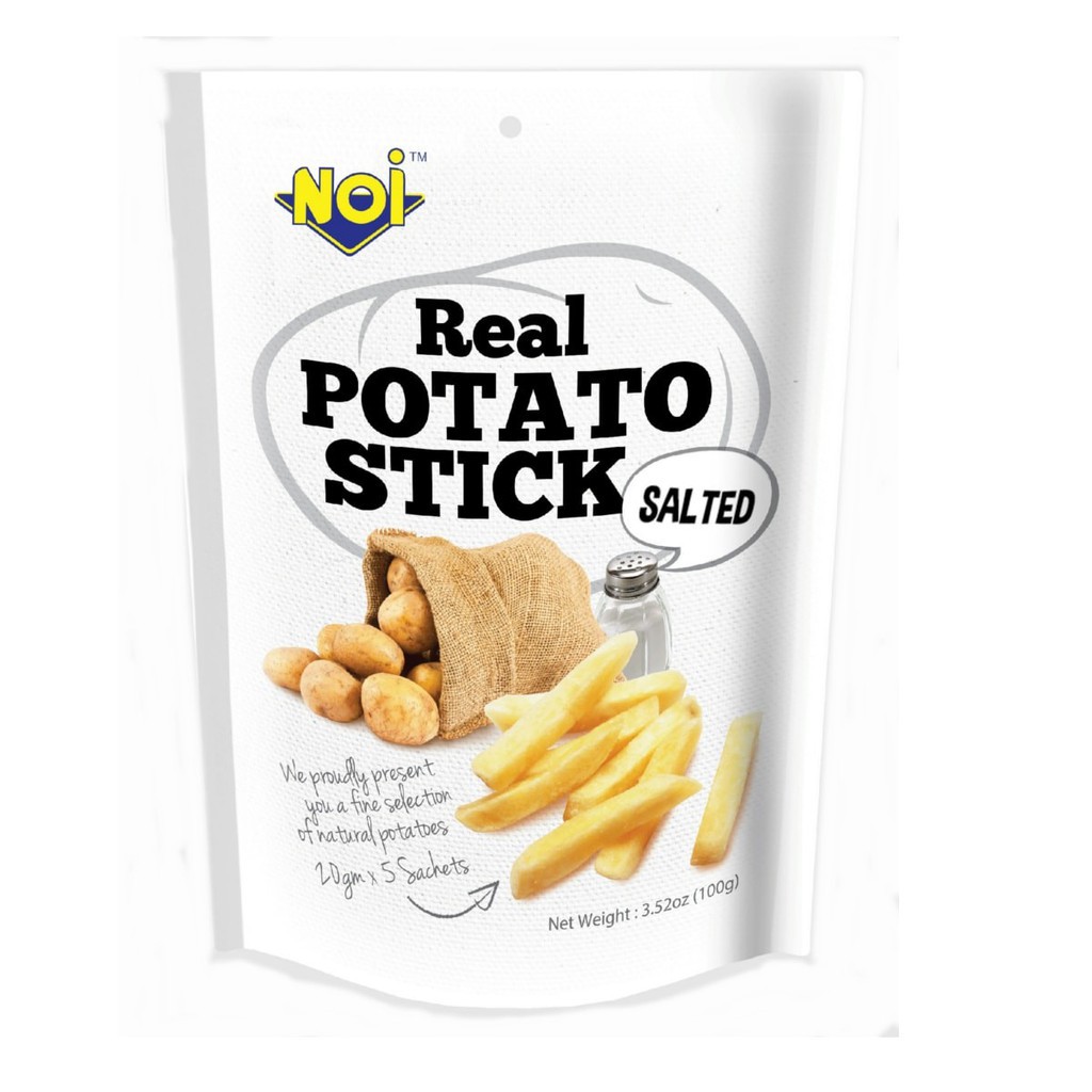 Noi Potato Stick Salt 100g. เอ็นโอไอ มันฝรั่งแท่งเกลือ 100 กรัม ...