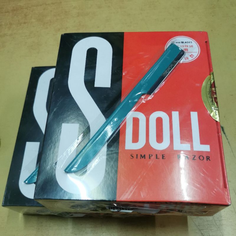 มีดโกน เอสดอร์ S DOLL RAZOR ด้ามเขียว บรรจุ 50เล่ม | Shopee Thailand