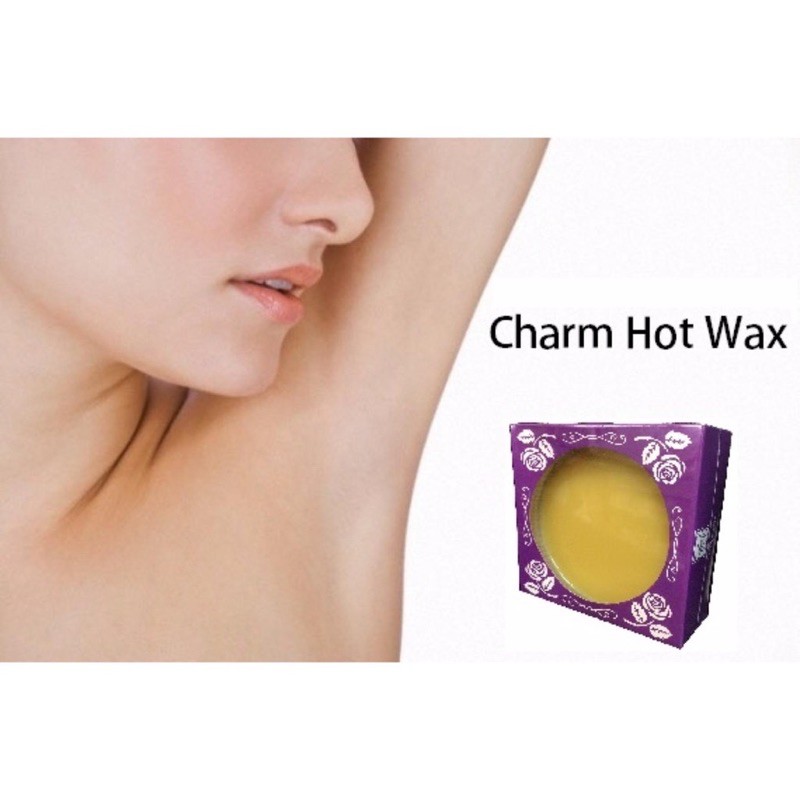 ชาร์ม-แว็กซ์-กำจัดขนสูตรร้อน-กล่องม่วง-charm-hot-wax-80กรัม-160กรัม-แว็กซ์ร้อนถอนขน