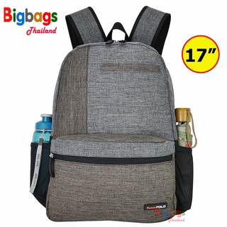 BigBagsThailand กระเป๋าเป้สะพายหลัง กระเป๋าเป้ กระเป๋าเป้สำหรับเด็ก และผู้ใหญ่ กระเป๋าเป้นักเรียน 17 นิ้ว รุ่น R72541