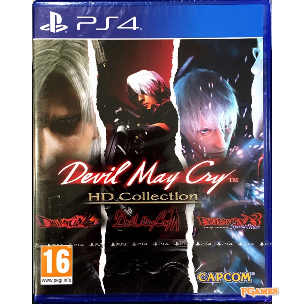 Devil May Cry PS4 – HD Collection + 4 Special Edition + 5 – 3 Jeux – Import Japon