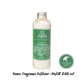 Aroma&amp;More -Eucalyptus น้ำหอมกระจายกลิ่น กลิ่นหอมเย็น สะอาดสดชื่นสบายๆ -Room Fragrance Diffuser Refill(200ml))
