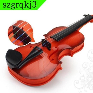 WenZhen Music  Toy Violin Musical Instrument Beginner Practice Violin Model Kids Gift