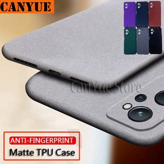 Realme C31 C35 GT 2 Pro Neo Neo2 Neo3 Neo2T Master / GTneo 2 2T 3 GTmaster GT2 Pro Soft TPU Matte Stone Case Anti Fingerprint Silicon Back Cover Flexible Rubber Phone Casing Shockproof Cases Anti Fall Resistant Covers Protection Shell