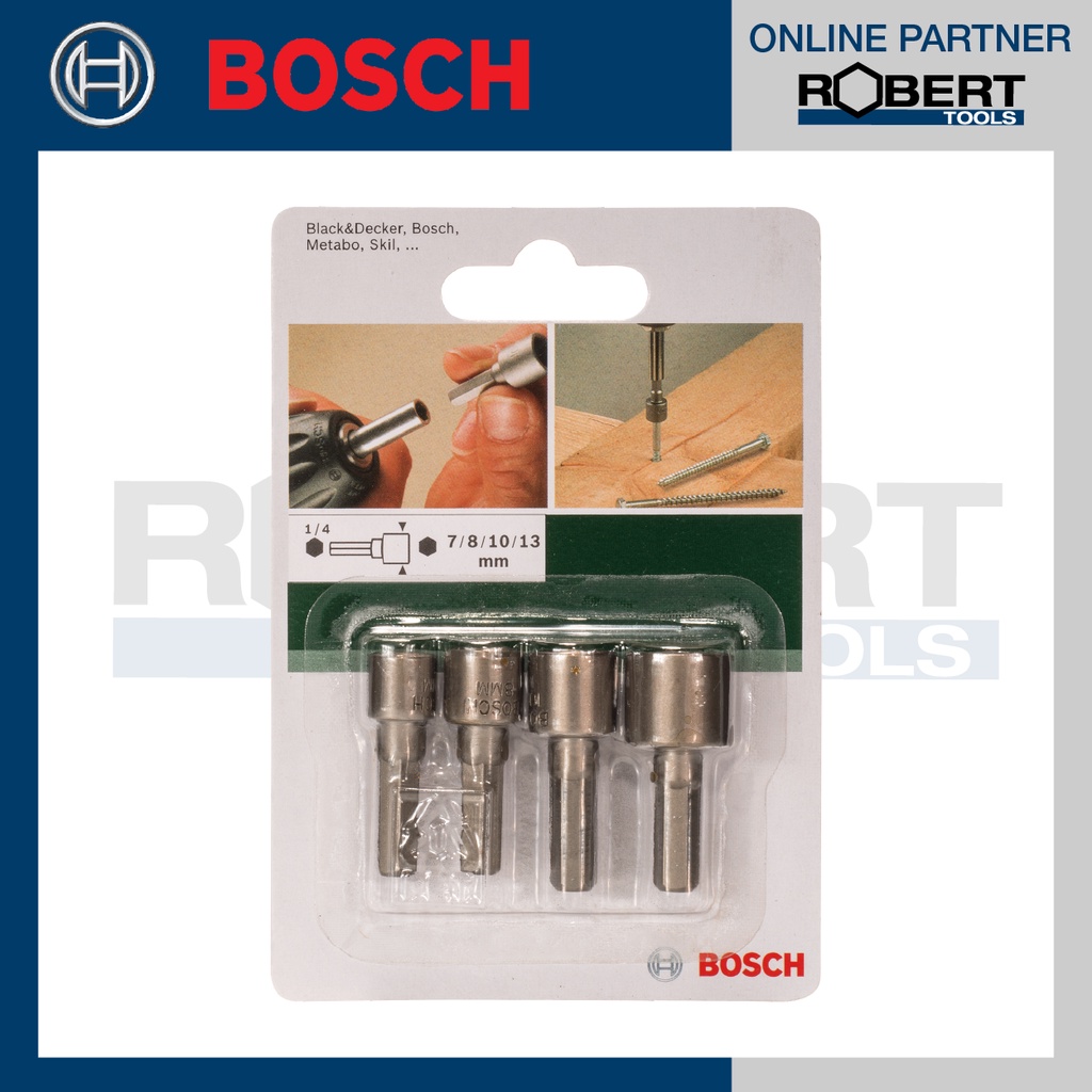 bosch-รุ่น-2609255904-ชุดดอกขันบล็อก-4-ชิ้น-nutsetter-set-4-ชิ้น