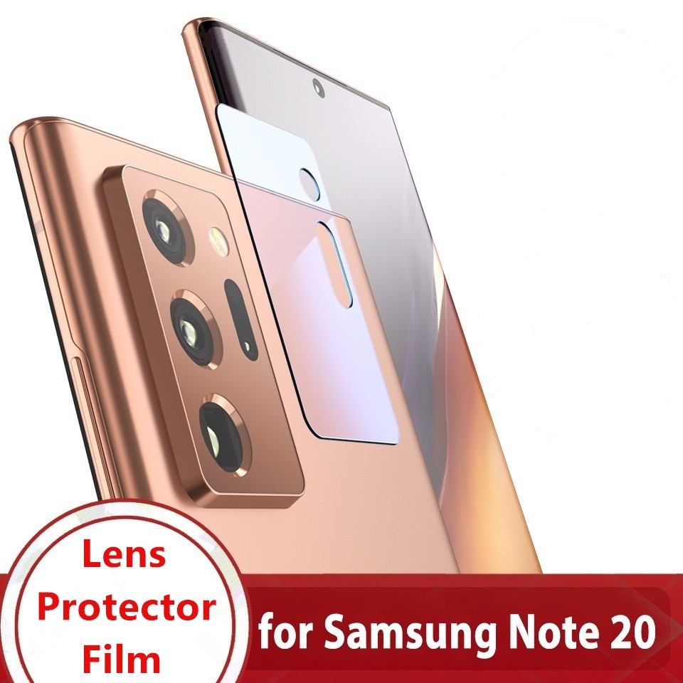 ภาพหน้าปกสินค้าฟิล์มกันรอยเลนส์กล้องหลัง สำหรับ Samsung Galaxy Note20 S20 S21 FE Note 20 Ultra 20ultra s21+ s21fe s20+ note10 10 Lite Plus 10+ 5G