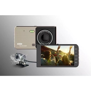 T712กล้องติดรถยนต์ Full HD 1080P Wide Angle Lens 4 inch