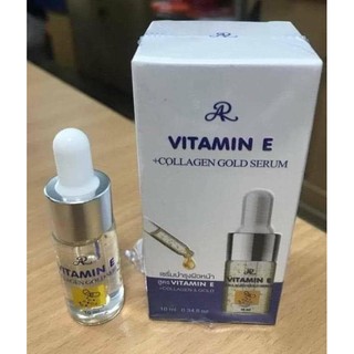 AR VITAMIN E + COLLAGEN GOLD SERUM ปริมาณ 10ml.