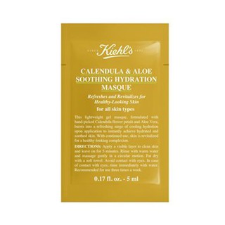 Kiehls Calendula &amp; Aloe Soothing Hydration Masque 5 ml