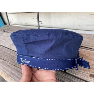 Sailor Cap  หมวกกะลาสีเรือ ใหม่มือหนึ่ง ฟรีไซค์ ปรับด้านในได้หลายขนาด