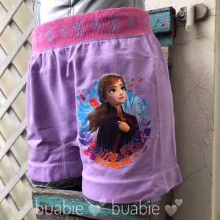 ภาพขนาดย่อของสินค้ากางเกงในกันโป๊ boxer กางเกงในขาสั้น เด็กผู้หญิง 3-10 ขวบ ลายลิขสิทธิ์ เอลซ่า โฟรเซ่น Elsa Frozen S M L XL XXL แพค 3 ตัว
