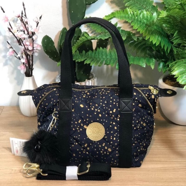 💯 Kipling ART MINI - Golden Night 🍭 | Shopee Thailand