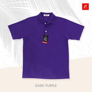 สินค้า PRAYOOK เสื้อโปโล DRY-COOL DC08 Dark Purple สีม่วงเข้ม