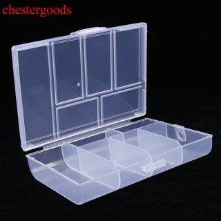 Chestergoods กล่องพลาสติกใสสําหรับเก็บเครื่องประดับ