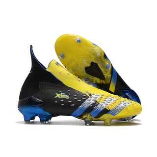สินค้า Predator Freak+ FG Size:39-45 ใหม่ รองเท้าบูทฟุตบอล F50 GHOSTED ADIZERO HT FG คุณภาพสูง สําหรับผู้ชาย ส่งฟรี