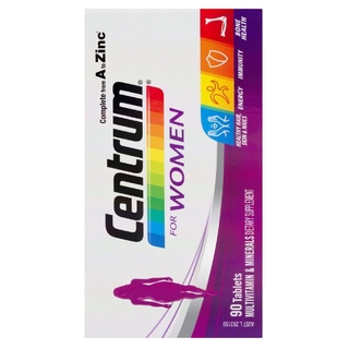 ภาพขนาดย่อของภาพหน้าปกสินค้าCentrum For Women 90 Tablets Exclusive Size นำเข้าจากออสเตรเลีย การันตีของแท้ จากร้าน missmookda บน Shopee ภาพที่ 2