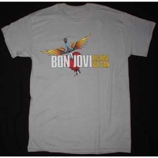 เสื้อยืดผู้ชาย เสื้อเชิ้ต Gildan | Bonjovi เพราะเราทําได้ S-5XL